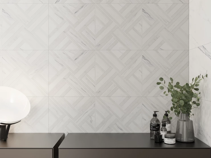 Captive-mur – Carrelage faïence pâte blanche - EDIL CONSTRUCTION